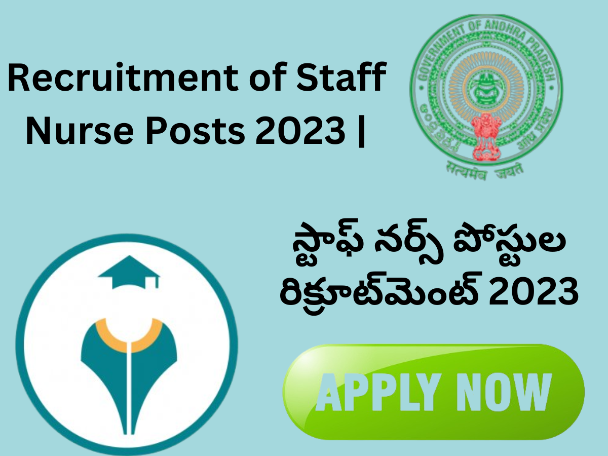 Recruitment of Staff Nurse Posts 2023