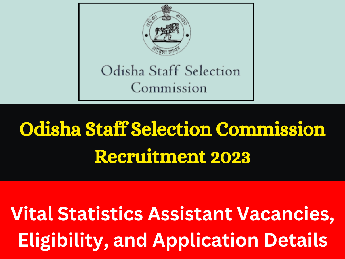 OSSC Recruitment 2023