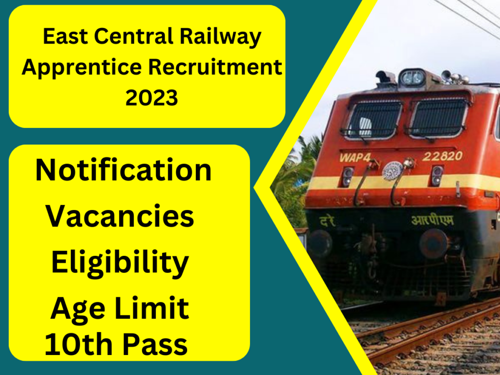 East Central Railway Apprentice Recruitment 2023