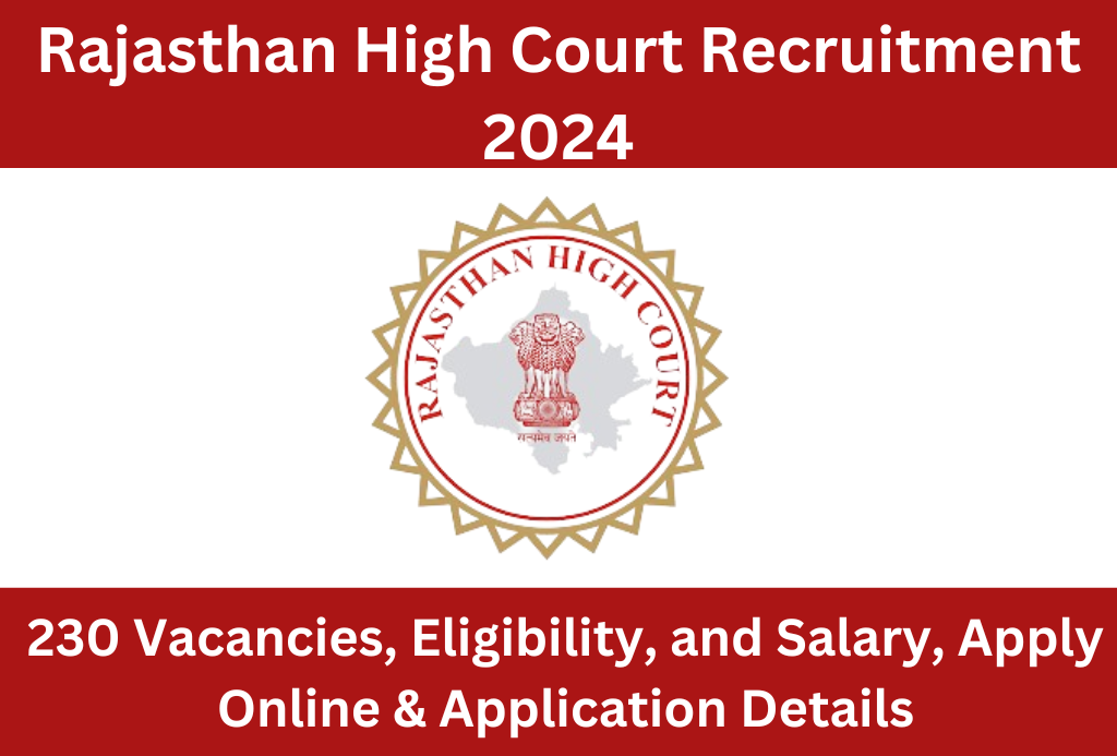 Rajasthan High Court Recruitment 2024