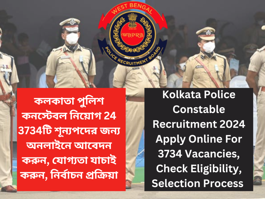 Kolkata Police Constable Recruitment 2024