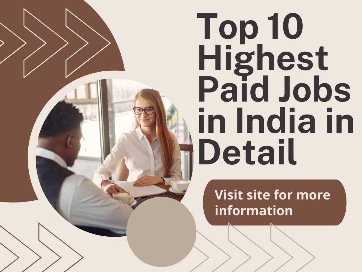 Highest Paying Jobs in India